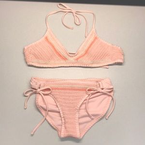 Cute two-piece swimsuit